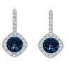 Civetta Spark Riley Earring with Swarovski Montana Crystal Rosegold Photo