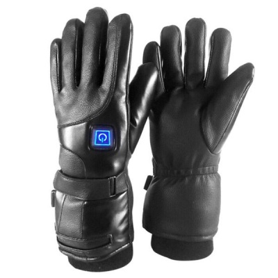 Photo of Motolab PU Leather Electric Heated Gloves 4000 mAh