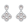 Civetta Spark Margot Earring-With Swarovski Clear Crystal Rosegold Photo