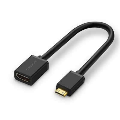 UGreen Mini HDMI M to HDMI F 4K2K Adapter BK