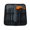 10 Pieces Nylon Hair Oil Acrylic Watercolor Painting Brushes Set Photo