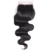 Joedir Body Weave 10" Part 4x4 Closures Brazilian Human Hair Closure Photo