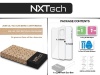 NXTech iPhone 12 Slim Shockproof Black Case & Privacy Glass Combo Photo