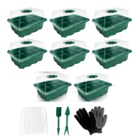 Synergy360 Germination Grow System 8 Tray Starter Kit with Light