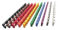 Multicomp Pro Cable Marker Clip On Legend 0 9 Nylon 66