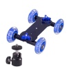 E Photographic E-Photo 4 Wheel Dolly Cart & Ball-Head for Stable Video Recording - EPHK087 Photo