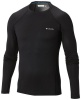 Columbia Men's Midweight Stretch Long Sleeve Top in Black Photo