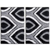 Lush Living Rug Pastel - Grey - 80 x 120cm - Pack of 2 Photo