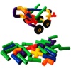 Umlozi Pipe Construction Building Set With 8 Wheels - 134 Piece Set Photo