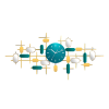 Nordic Light Luxury Living Room Wall Clock 6014A Photo