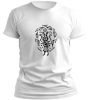 PepperSt Men's White T-Shirt - Norse Man Photo