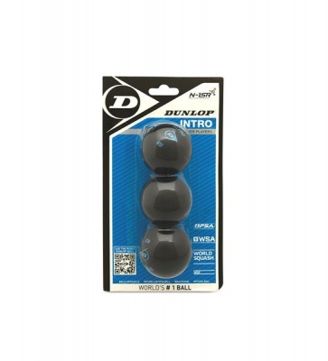 Photo of Dunlop Sport Dunlop Intro Squash Balls 3 Ball Pack