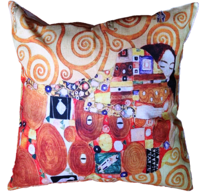 Photo of H Design H-Design Scatter Cushion: Gustav Klimt Range