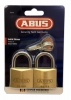 Abus Padlocks 40mm Keyed Alike 2 Pack Blister Photo