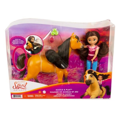 Photo of Spirit Untamed Nuzzle & Play Lucky Doll & Horse