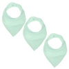 PepperSt - Bandana Dribble Bib - Green - 3 Pack Photo