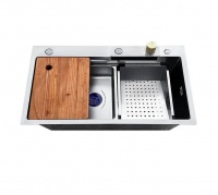 THD Waterfall Kitchen Sink Including baskets Chopping board