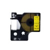 PUTY Compatible Dymo TT-DD43618 Black On Yellow 6mm Label Tape Photo