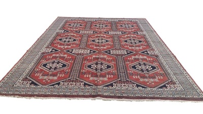Photo of Heerat Carpets Persian Turkaman Carpet 385cm x 300cm Hand Knotted-