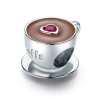 Lucid 925 Silver Charm - Love Coffee Mug Pendant - For Charm Bracelet Photo