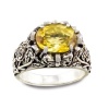 Double-W Jewels Handcrafted Range Heavy Beautiful Natural Citrine Ring Photo