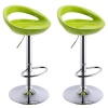 Bar / Kitchen Counter Stools - Set of 2 - Green Photo