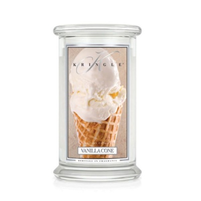 Photo of Kringle Candle - Vanilla Cone - Large Jar Double Wick - 622g