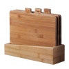 Berlinger Haus 5-Piece Bamboo Cutting Board Set - Wood Photo