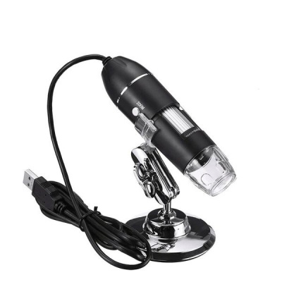Photo of 500X 8 LED Handheld Digital Microscope Magnifier Camera With Stand-QY-X03