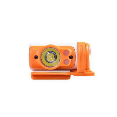 Wuben H3 Orange 140 Lumen Rotatable Clip headlamp