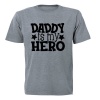 BuyAbility Daddy is my Hero - Stars - Kids T-Shirt Photo