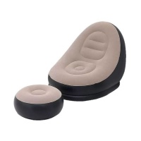 Outdoor PVC Inflatable Air Sofa With Inflatable Foot Cushion DC 283