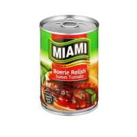 Miami Canners Miami Boerie Relish Sweet Tomato 6 cans x 450g