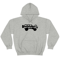 Jeep Mountains Jeep Lover Gift Hoodie