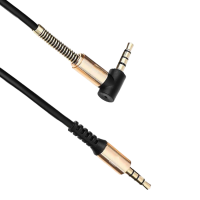 Earldom AUX 21 AUX Cable Black And Gold