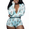 Ice Cream Plus Size Pajama Onesie Photo