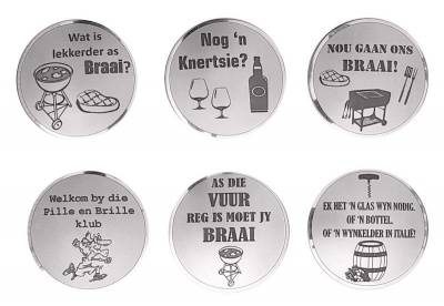 Photo of Zawadi Fridge Magnets– Gift Set of 6 - Afrikaans fun designs