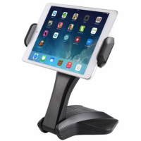 Universal desk tablet mount stand black