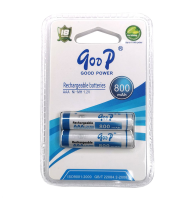 GOOP AAA 800mAH 12V Ni MH Rechargeable Batteries Pack of 2
