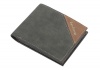 Baellerry Men's Damon PU BiFold Wallet Dark Grey Photo