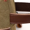 Men's Canvas Toiletry Shaving Kit Travel Bag - Brown Photo