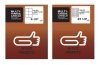 The Clip 45 Up & 6 Up Label Self Adhesive A4 Size 100 Sheets - Bundle Photo