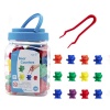 EDX Education Multi-Coloured Bear Counters with Tweezers & Activity Guide Photo