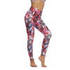 ActiveAnt Colourful High Waisted Tights Red Photo