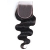 Joedir Body Weave 20" FreePart 4x4 Closures Brazilian Human Hair Closure Photo