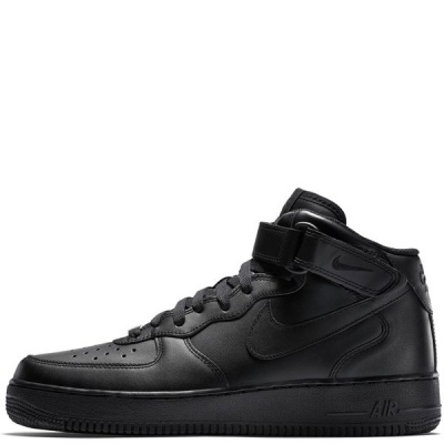 Photo of Nike Air Force 1 Mid '07 Sneaker in Black on Black