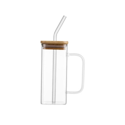 Transparent Drinking Glass Mug 350ml YJA 11