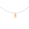Jack Friedman Jewellers - 9ct Gold Sitting Puppy Charm Pink Photo