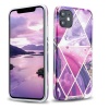 Case Candy Flexible Geometric Marble Cover for iPhone 11 Photo