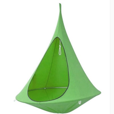 Photo of HEARTDECO Hammock Swing Chair Tree Hanging Pod Nook Tent
